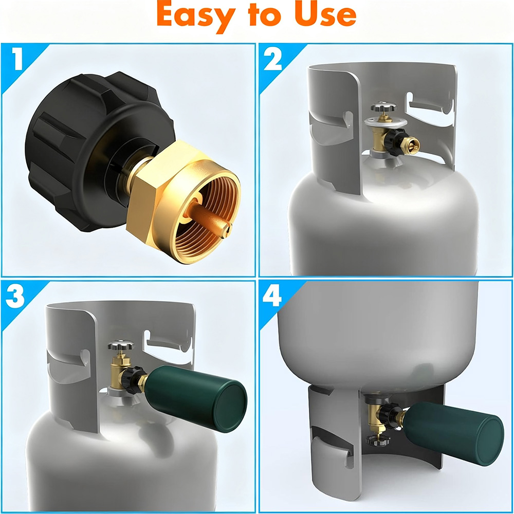 1pc Propane Refill Adapter for - đánh giá và giá Home Cooking Gas