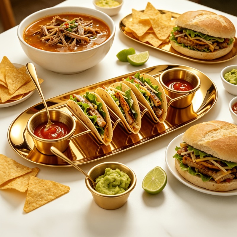 1Set Taco Serving Utensils Set - đánh giá và giá Home Cooking Recipes